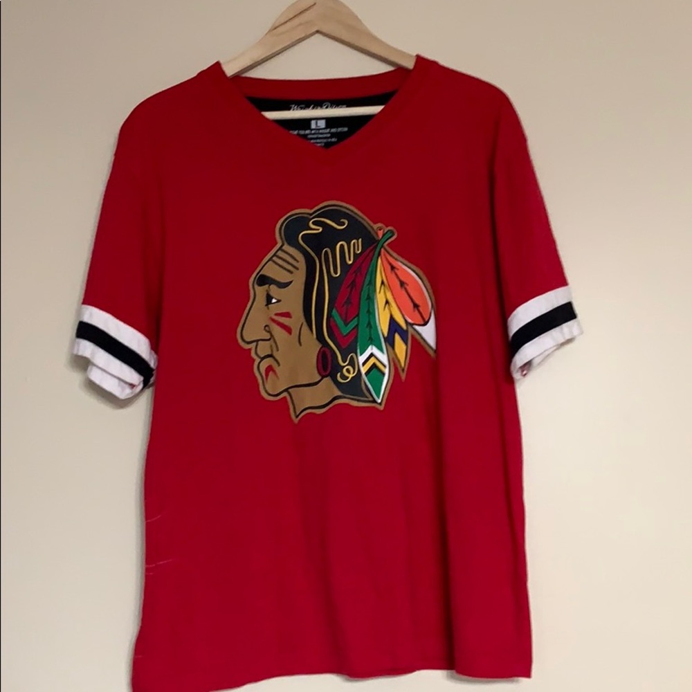 Men’s Chicago Blackhawk T-shirt size L